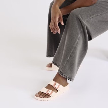 BIRKENSTOCK ARIZONA STEALTH BUCKLE EVA NARROW LIGHT ROSE