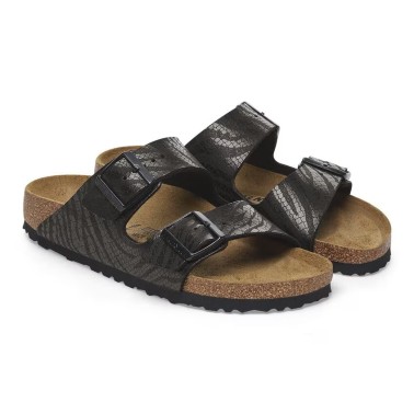 BIRKENSTOCK ARIZONA BS REGULAR ZEBRA BLACK