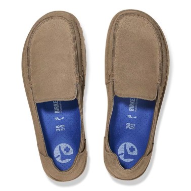 BIRKENSTOCK UTTI SLIP ON REGULAR GRAY TAUPE