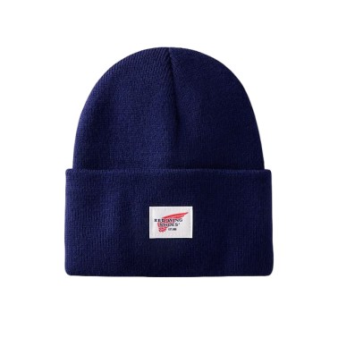 RED WING LOGO KNIT BEANIE NAVY