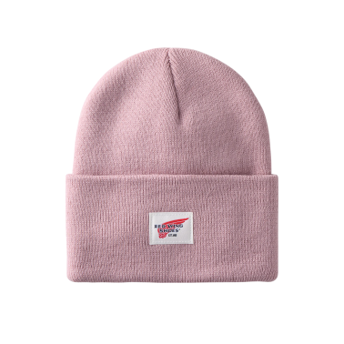 RED WING LOGO KNIT BEANIE PALE ROSE
