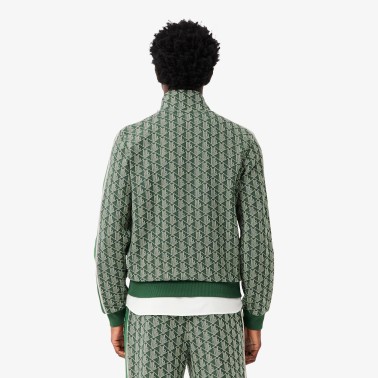 LACOSTE JACKET JACQUARD REGULAR FIT MONOGRAM