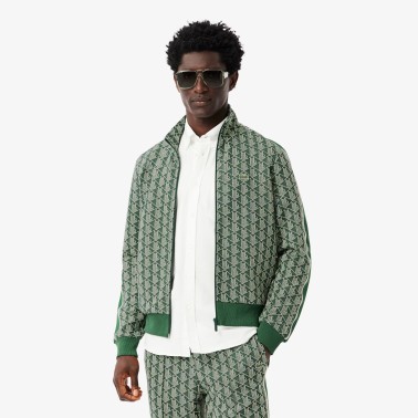 LACOSTE JACKET JACQUARD REGULAR FIT MONOGRAM