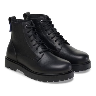 BIRKENSTOCK HIGHWOOD LACE MID WATERPROOF BLACK