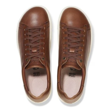 BIRKENSTOCK BEND LOW LEATHER REGULAR COGNAC