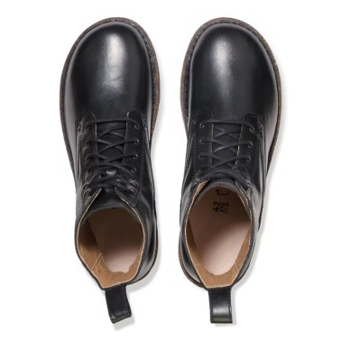 BIRKENSTOCK BRYSON LEATHER REGULAR BLACK