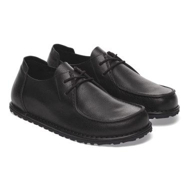 BIRKENSTOCK UTTI LACE LEATHER REGULAR BLACK