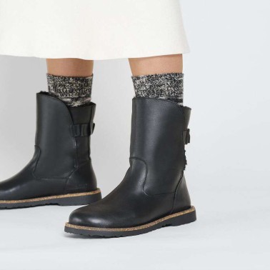 BIRKENSTOCK UPPSALA SHEARLING REGULAR BLACK