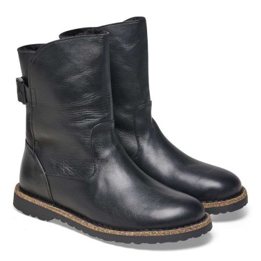BIRKENSTOCK UPPSALA SHEARLING REGULAR BLACK