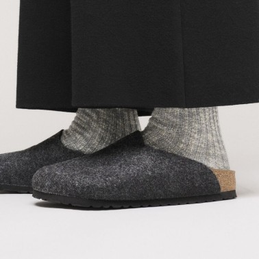 BIRKENSTOCK AMSTERDAM BS REGULAR ANTHRACITE