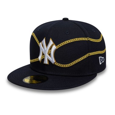 NEW ERA NEW YORK YANKEES MLB CHAIN WRAP 59FIFTY