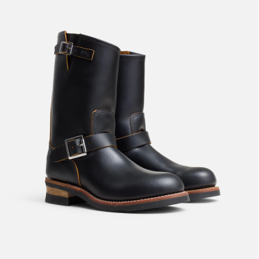 RED WING ENGINEER BLACK KLONDIKE