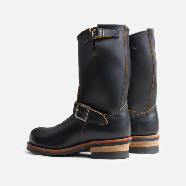RED WING ENGINEER BLACK KLONDIKE