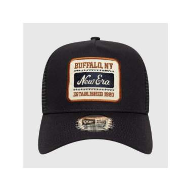NEW ERA PATCH TRUCKER NAVY
