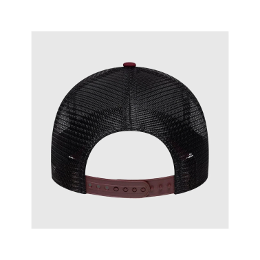 NEW ERA PATCH TRUCKER BURGUNDY