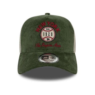 NEW ERA CORD GRAPHIC TRUCKER