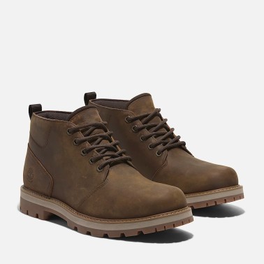 TIMBERLAND BRITTON ROAD MID LACE WATERPROOF CHUKKA RUST