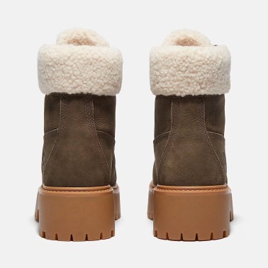 TIMBERLAND STONE STREET MID WARM WATERPROOF BROWN WOMAN