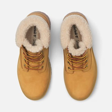 TIMBERLAND STONE STREET MID WARM WATERPROOF WHEAT WOMAN