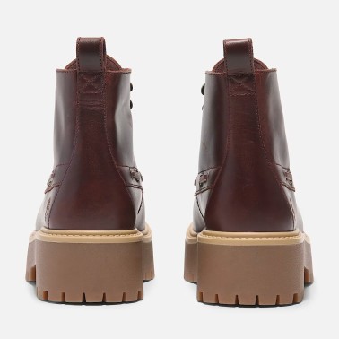 TIMBERLAND STONE STREET MID LACE BURGUNDY WOMAN