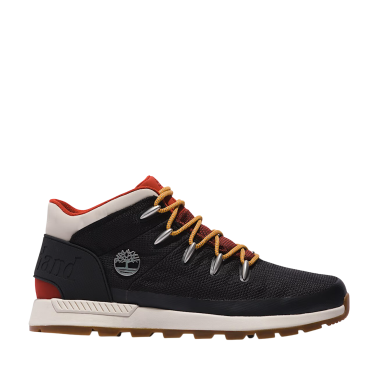 TIMBERLAND SPRINT TREKKER WATERPROOF MID LACE BLACK/ORANGE