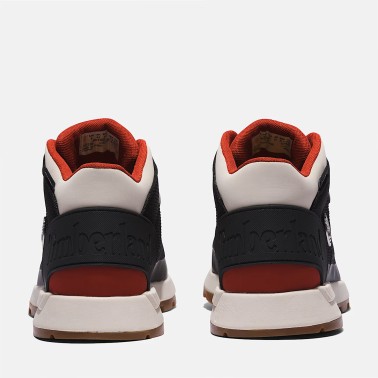 TIMBERLAND SPRINT TREKKER WATERPROOF MID LACE BLACK/ORANGE