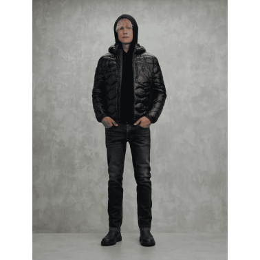 BLAUER PLUMIFERO CON CAPUCHA WAVE