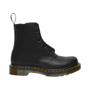 DR MARTENS 1460 PASCAL FRONT ZIP BLACK NAPPA