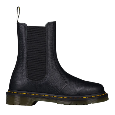 DR MARTENS 2976 HI BLACK MILLED NAPPA