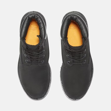TIMBERLAND PREMIUM 6 IN LACE WATERPROOF BLACK WOMAN