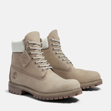 TIMBERLAND PREMIUM 6 IN LACE WATERPROOF GREY