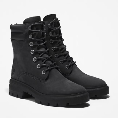 TIMBERLAND CORTINA VALLEY MID LACE WATERPROOF BLACK WOMEN