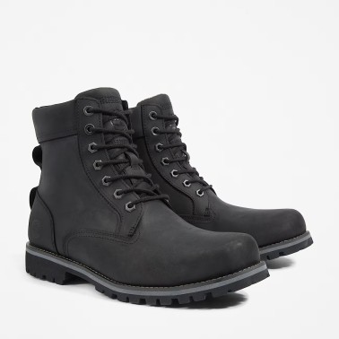 TIMBERLAND RUGGED MID LACE WATERPROOF BLACK