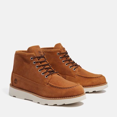 TIMBERLAND BRITTON MILLS MID LACE CHUKKA RUST
