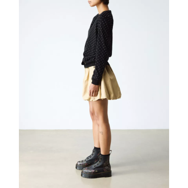 DR MARTENS SINCLAIR BLACK DECAYED ROSES CLASSIC TUMBLED NAPPA