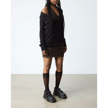 DR MARTENS BUZZ MJ BLACK MILLED NAPPA