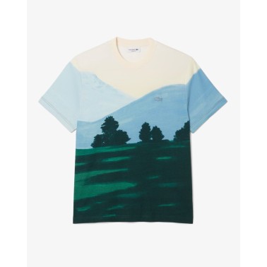 LACOSTE T-SHIRT JERSEY PRINTED