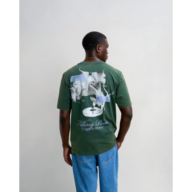 FILLING PIECES T-SHIRT GRAMMOPHONE VINTAGE PINE