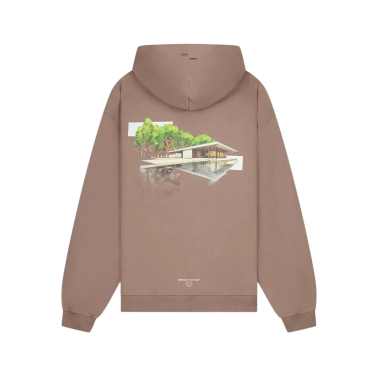 FILLING PIECES HOODIE PAVILION FOSSIL