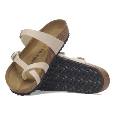 BIRKENSTOCK MAYARI BIRKO-FLOR NARROW SANDCASTLE