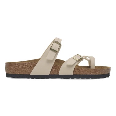BIRKENSTOCK MAYARI BIRKO-FLOR NARROW SANDCASTLE