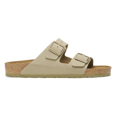 BIRKENSTOCK ARIZONA BIRKO-FLOR NARROW FADED KHAKI