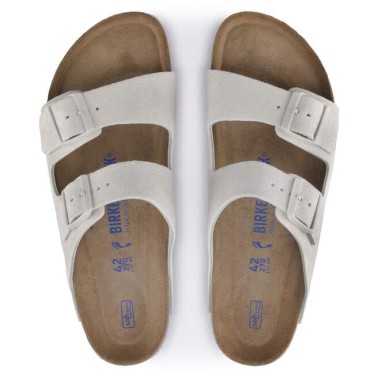 BIRKENSTOCK ARIZONA BS NARROW ANTIQUE WHITE