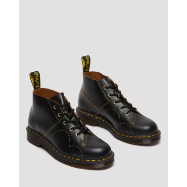 DR MARTENS CHURCH BLACK VINTAGE SMOOTH