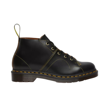 DR MARTENS CHURCH BLACK VINTAGE SMOOTH