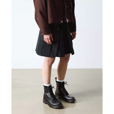 DR MARTENS 1460 SERENA DARK GREY ATLAS