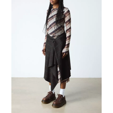 DR MARTENS BUZZ 5i DARK BROWN GRIZZLY