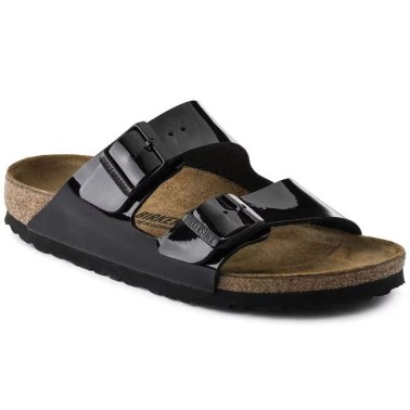 BIRKENSTOCK ARIZONA BF PATENT REGULAR BLACK PATENT