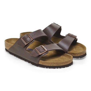 BIRKENSTOCK ARIZONA SFB REGULAR DARK BROWN