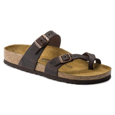 BIRKENSTOCK MAYARI OILED LEATHER REGULAR HABANA